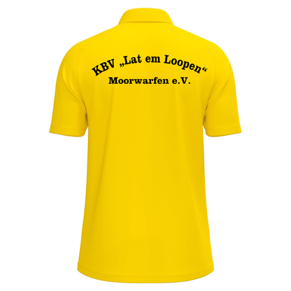 KBV Moorwafen Polo Herren Gelb