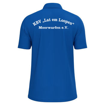 KBV Moorwafen Polo Herren Blau