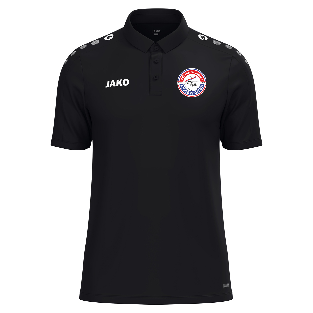 KBV Moorwafen Polo Herren Schwarz