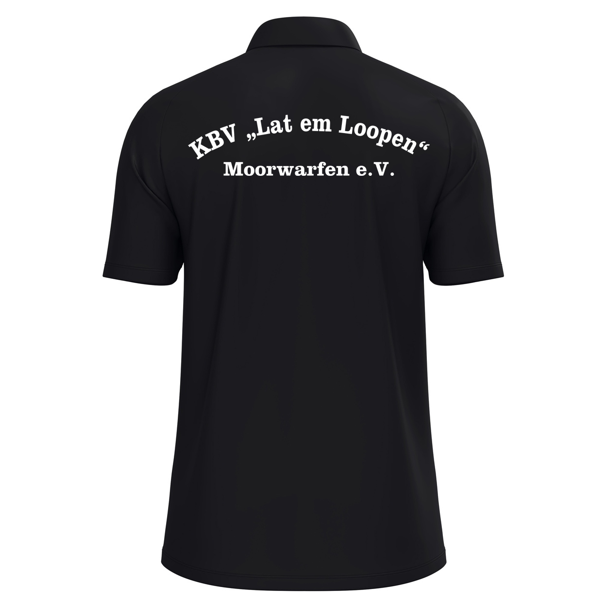KBV Moorwafen Polo Herren Schwarz