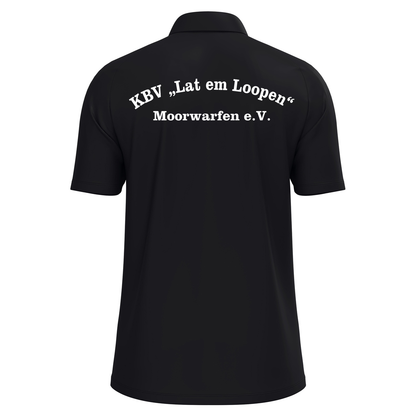 KBV Moorwafen Polo Herren Schwarz