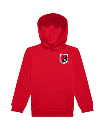 KBV Roggenmoor-Klauhörn Fan - Hoodie Kinder rot