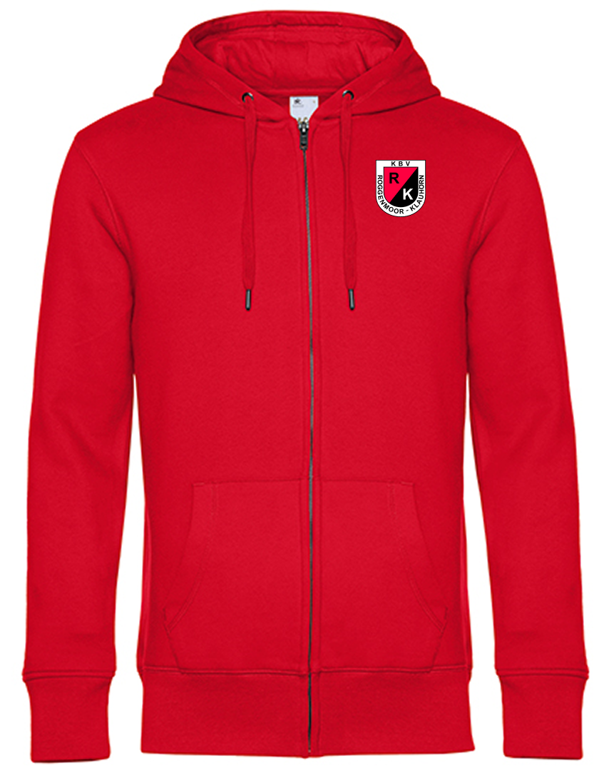 KBV Roggenmoor-Klauhörn Fan - Sweatjacke Herren rot