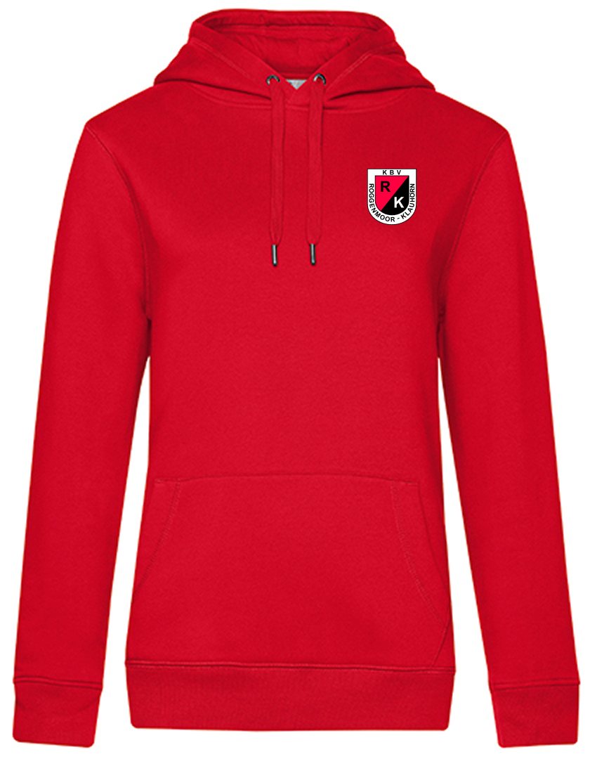 KBV Roggenmoor-Klauhörn Fan - Hoodie Damen rot