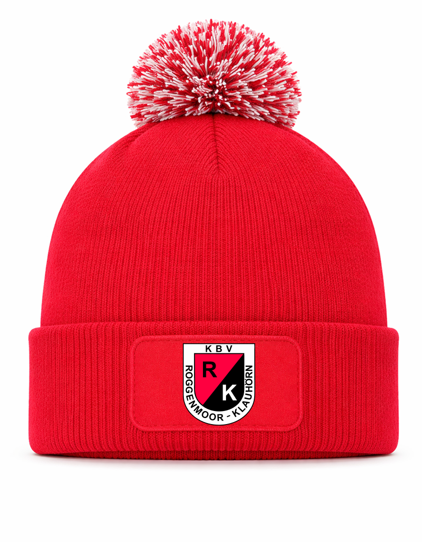 KBV Roggenmoor-Klauhörn Fan - Pudelmütze rot