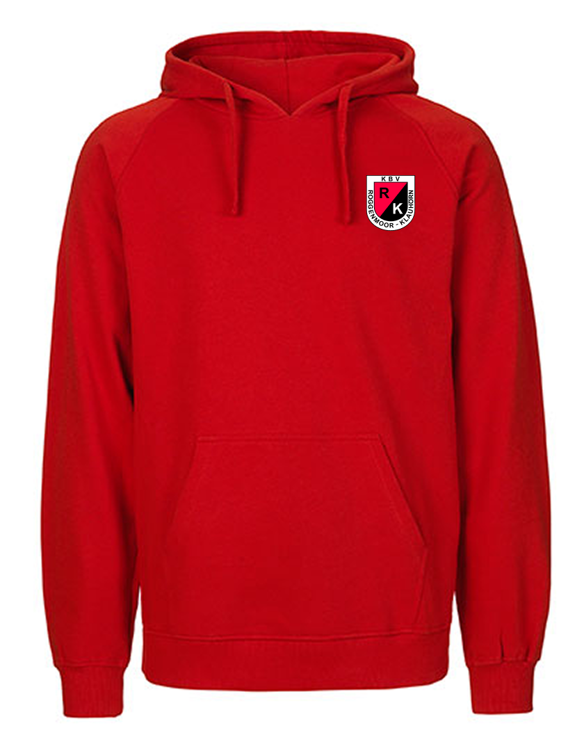 KBV Roggenmoor-Klauhörn Fan - Hoodie Fairtrade Herren rot