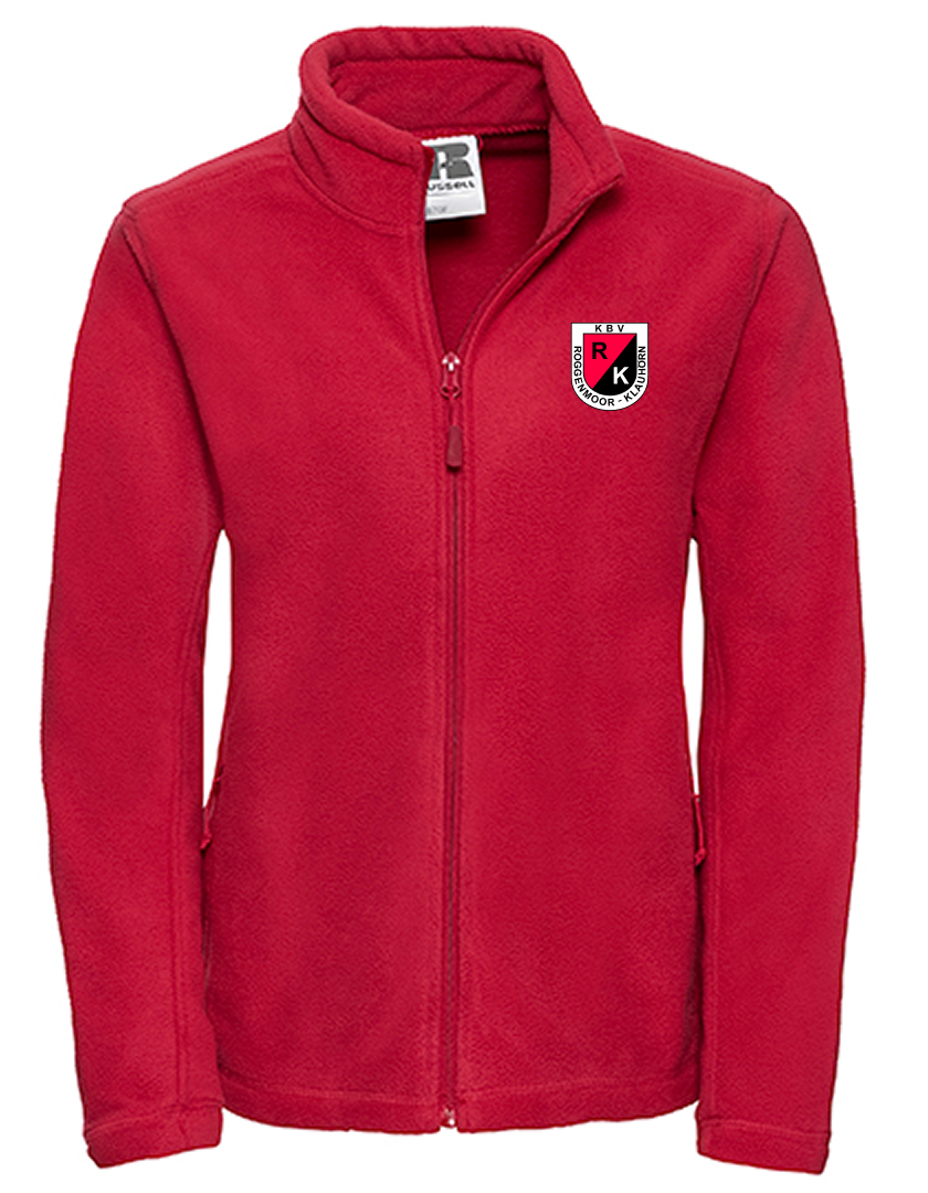 KBV Roggenmoor-Klauhörn Fan - Fleecejacke Damen rot