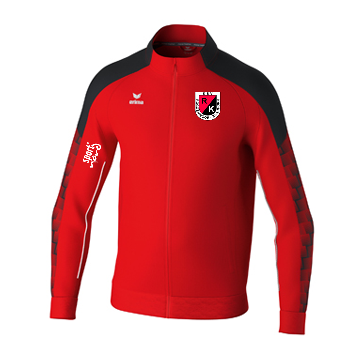 KBV Roggenmoor-Klauhörn Trainingsjacke Unisex Rot