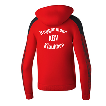 KBV Roggenmoor-Klauhörn Kapuzensweat Damen Rot