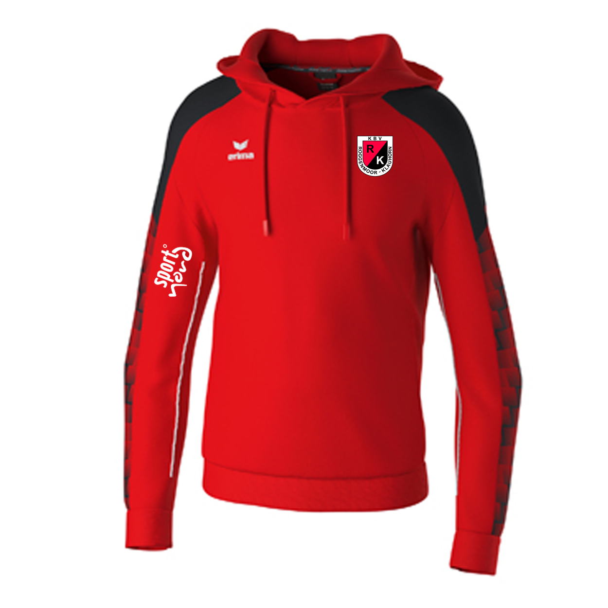 KBV Roggenmoor-Klauhörn Kapuzensweat Kinder Rot