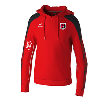 KBV Roggenmoor-Klauhörn Kapuzensweat Unisex Rot