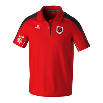 KBV Roggenmoor-Klauhörn Poloshirt Unisex Rot