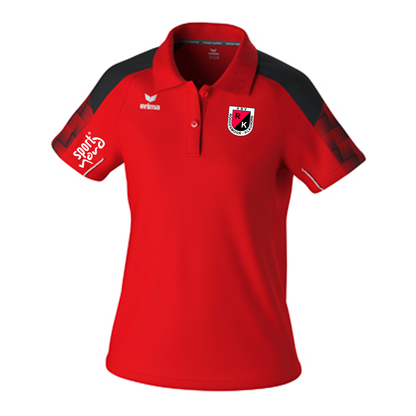 KBV Roggenmoor-Klauhörn Poloshirt Damen Rot