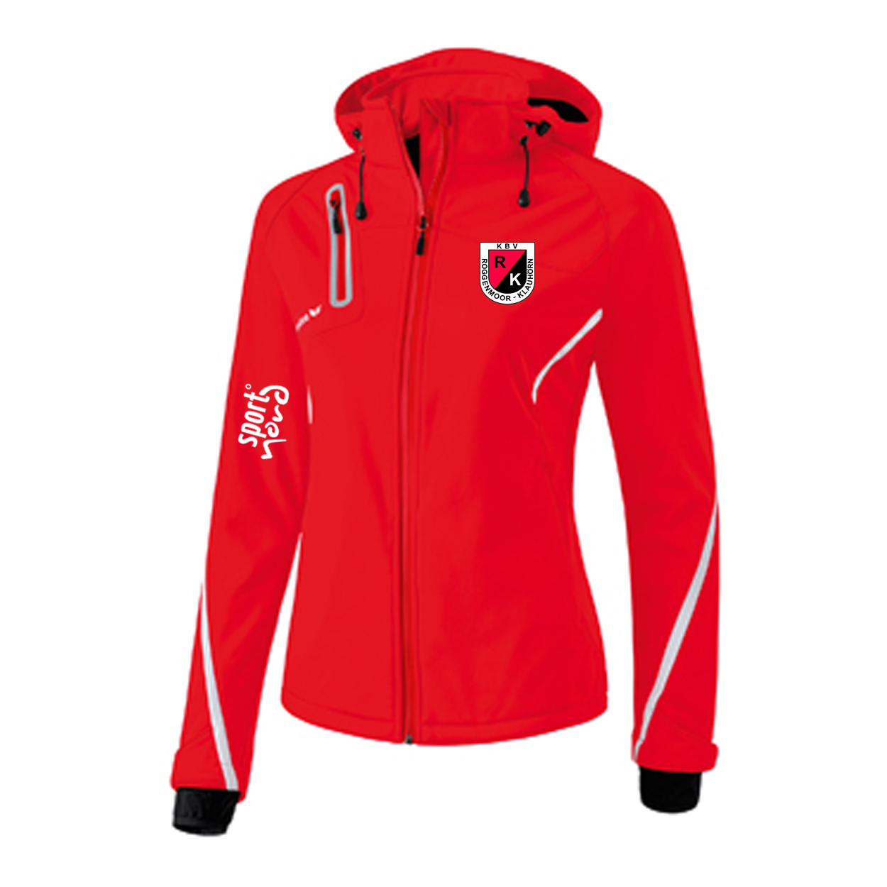 KBV Roggenmoor-Klauhörn Softshelljacke Function Damen Rot