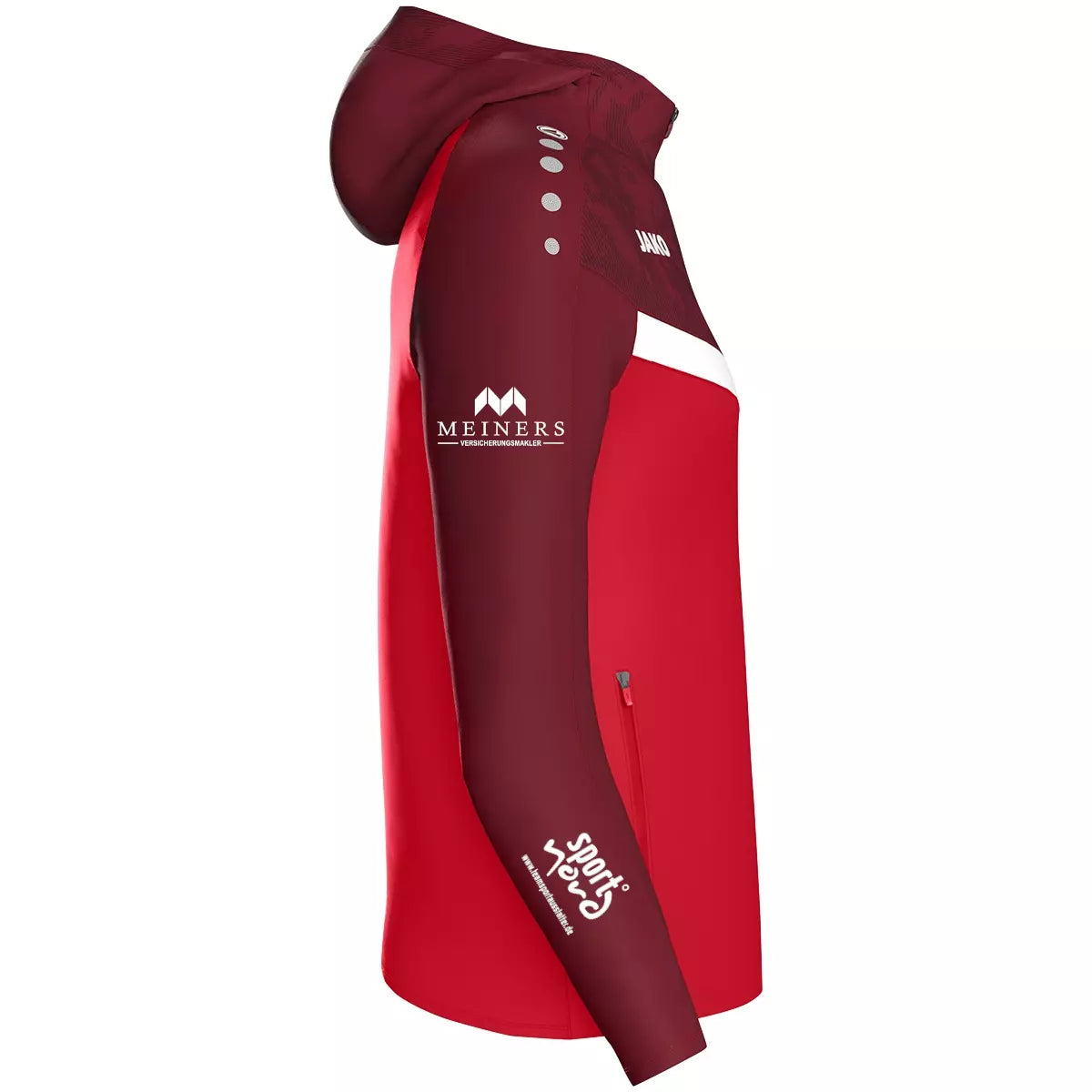 KBV Schweinebrück Kapuzenjacke Iconic Damen Rot