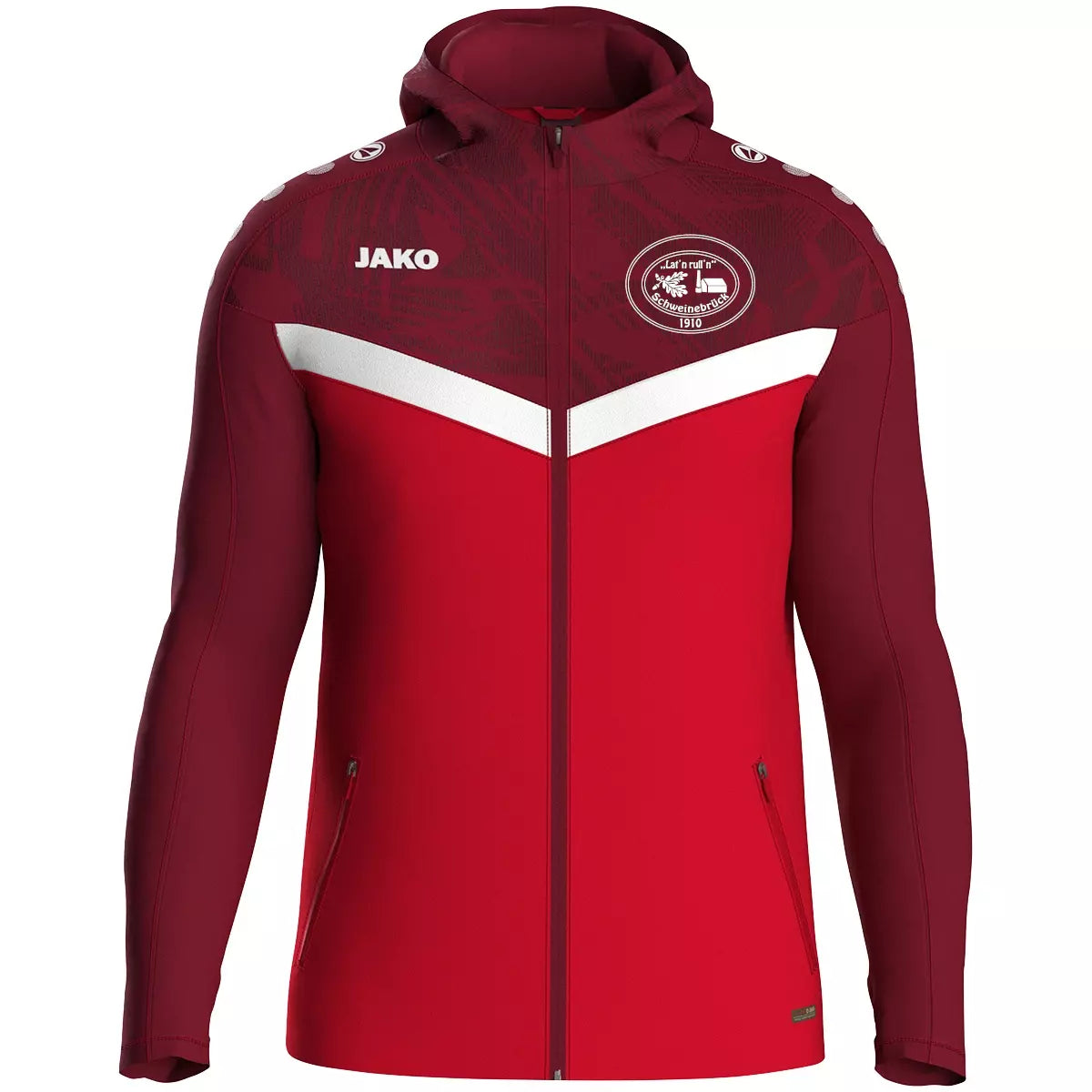 KBV Schweinebrück Kapuzenjacke Herren Rot