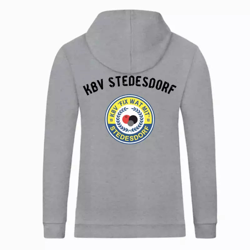 KBV Stedesdorf Hoodie "In ’e Mitt!" Kinder Grau
