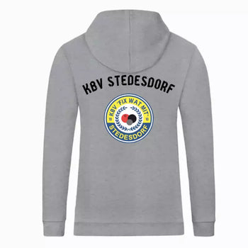 KBV Stedesdorf Hoodie "In ’e Mitt!" Kinder Grau