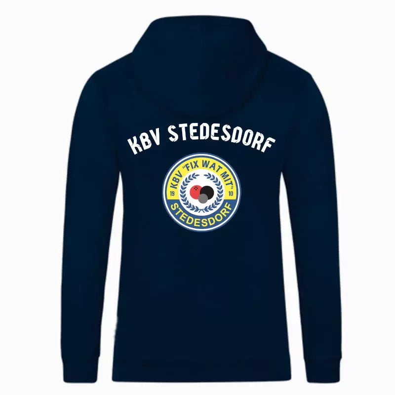 KBV Stedesdorf Hoodie "In ’e Mitt!" Unisex Navy