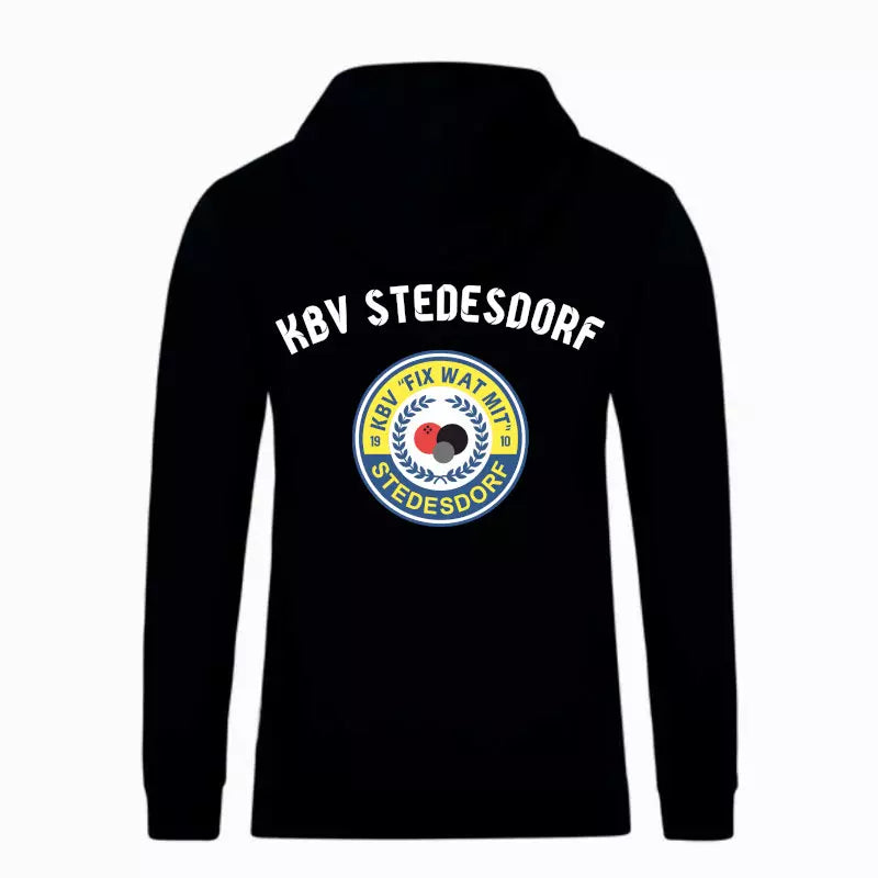 KBV Stedesdorf Hoodie "In ’e Mitt!" Unisex Schwarz