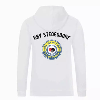 KBV Stedesdorf Hoodie "In ’e Mitt!" Kinder Weiß