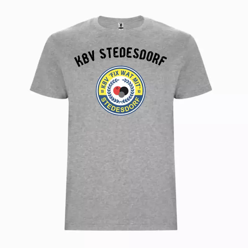 KBV Stedesdorf Shirt "In ’e Mitt!" Kinder Grau