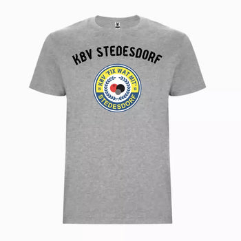 KBV Stedesdorf Shirt "In ’e Mitt!" Unisex Grau