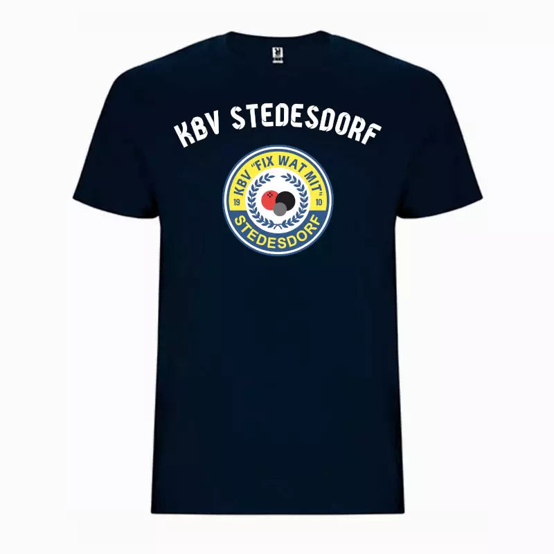 KBV Stedesdorf Shirt "In ’e Mitt!" Unisex Navy