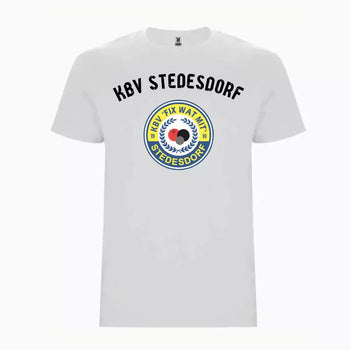 KBV Stedesdorf Shirt "In ’e Mitt!" Unisex Weiß