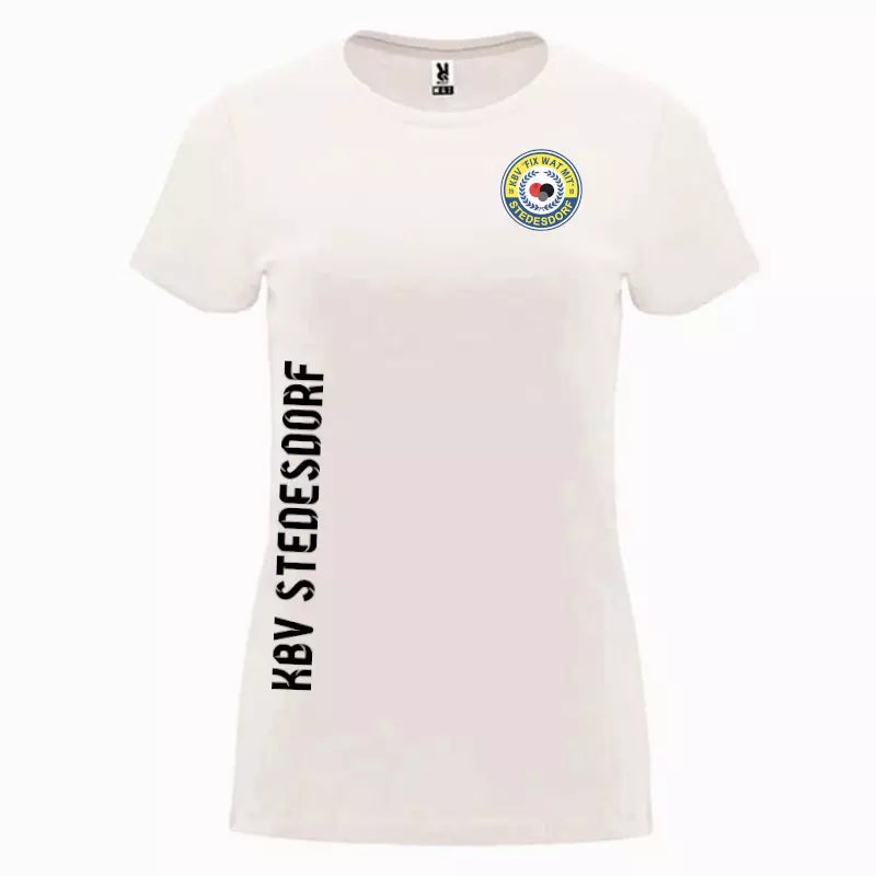 KBV Stedesdorf Shirt "Op de Siet!" Damen Weiß