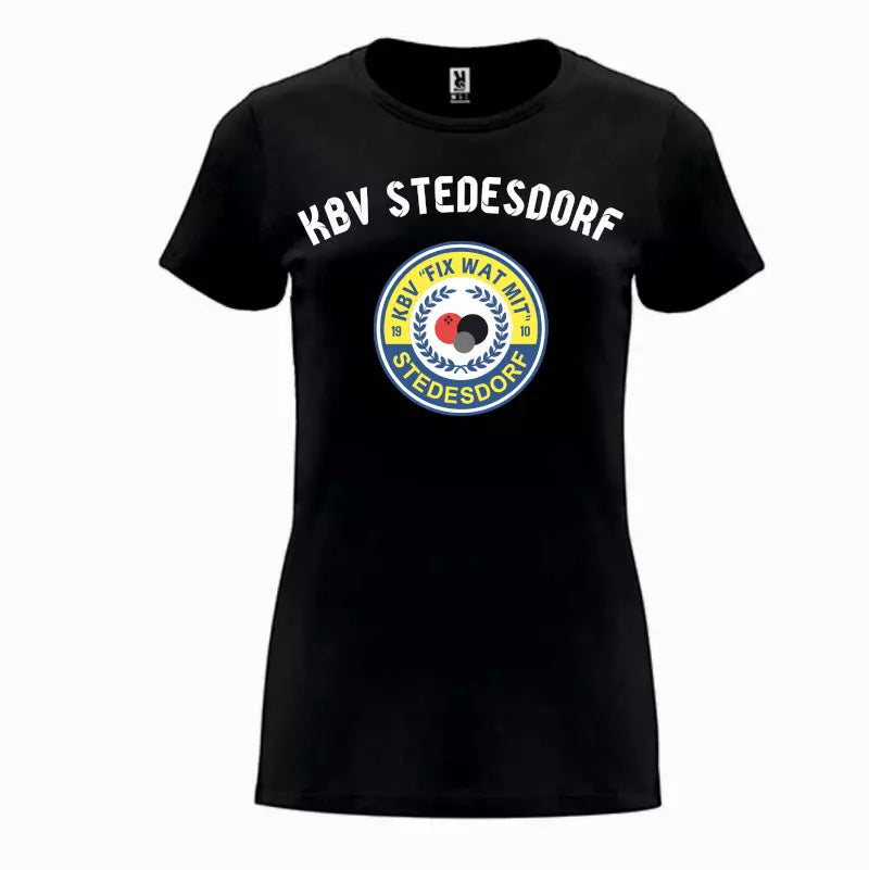 KBV Stedesdorf Shirt "In ’e Mitt!" Damen Schwarz