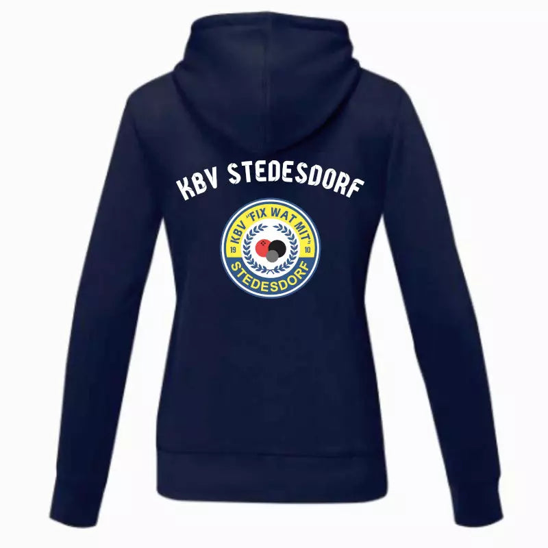 KBV Stedesdorf Hoodie "In ’e Mitt!" Damen Navy