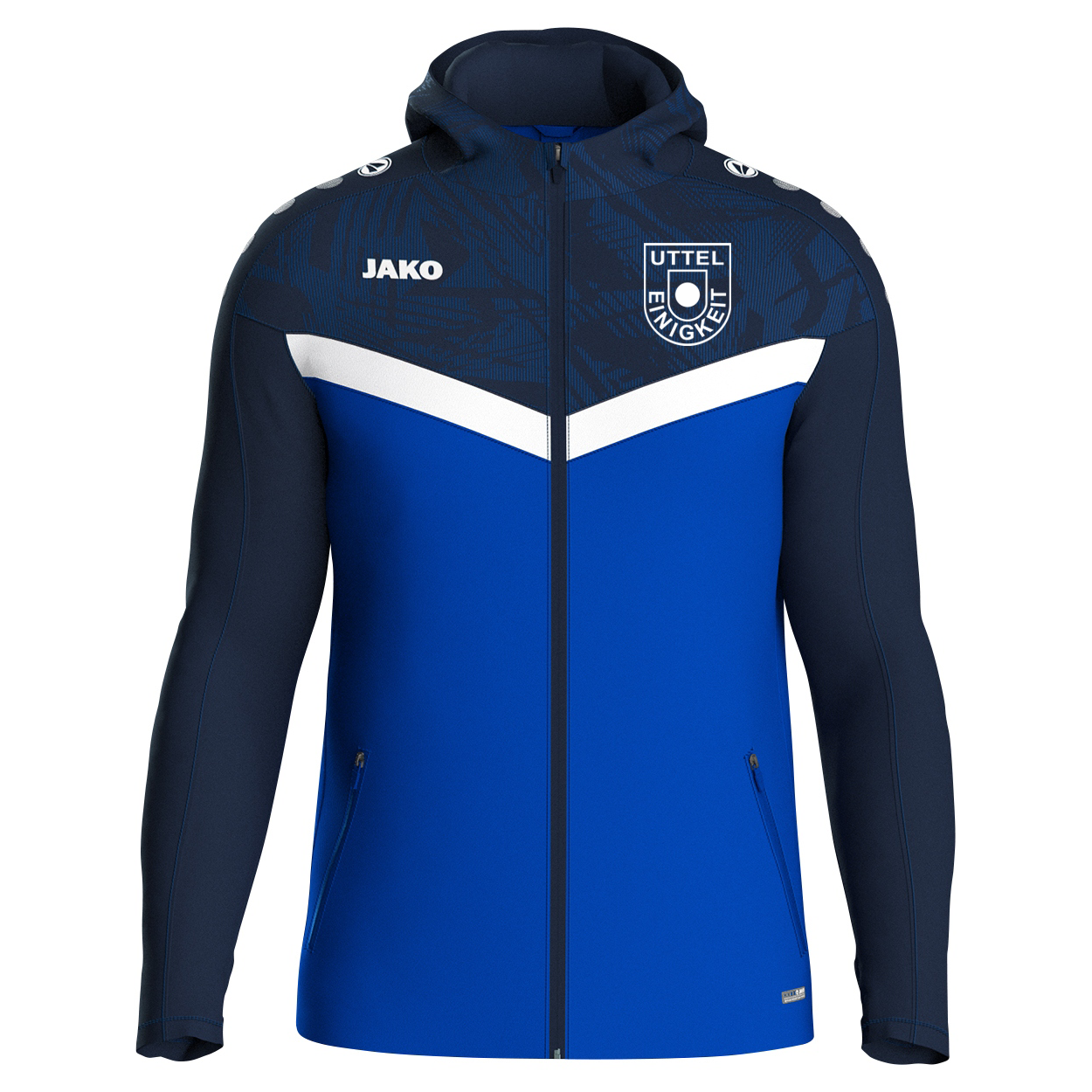 KBV Einigkeit Uttel Kapuzenjacke Iconic Herren Blau