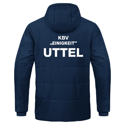 KBV Einigkeit Uttel Coachjacke Team mit Kapuze Herren Blau