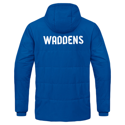 KBV Waddens Coachjacke Team mit Kapuze Herren Blau