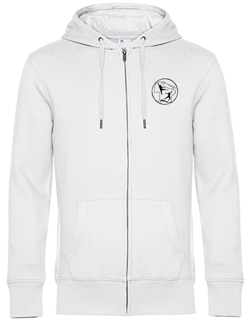 KBV Waddens Fan - Sweatjacke Herren weiß