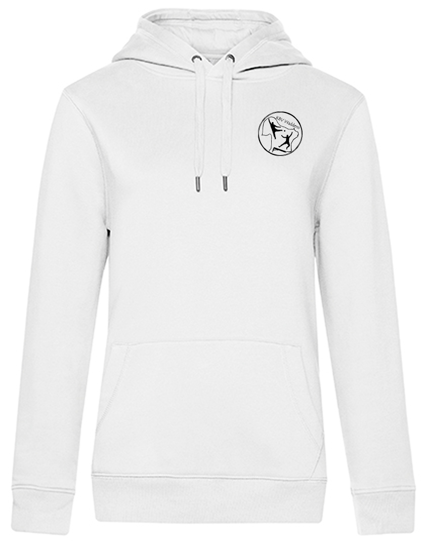 KBV Waddens Fan - Hoodie Damen weiß