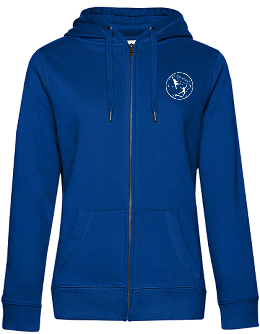 KBV Waddens Fan - Sweatjacke Damen blaumit logo