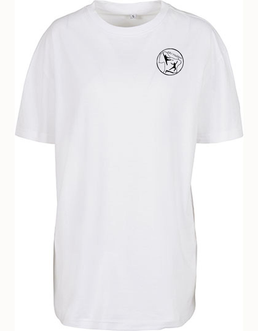 KBV Waddens Fan - T-Shirt oversize Damen weiß
