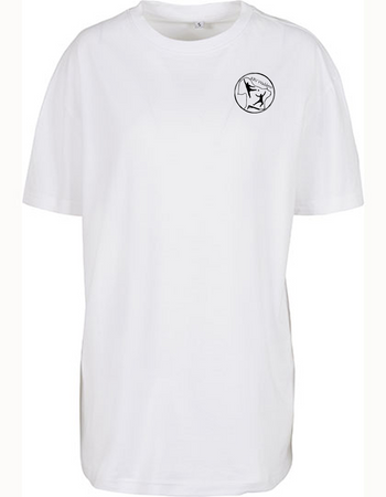 KBV Waddens Fan - T-Shirt oversize Damen weiß