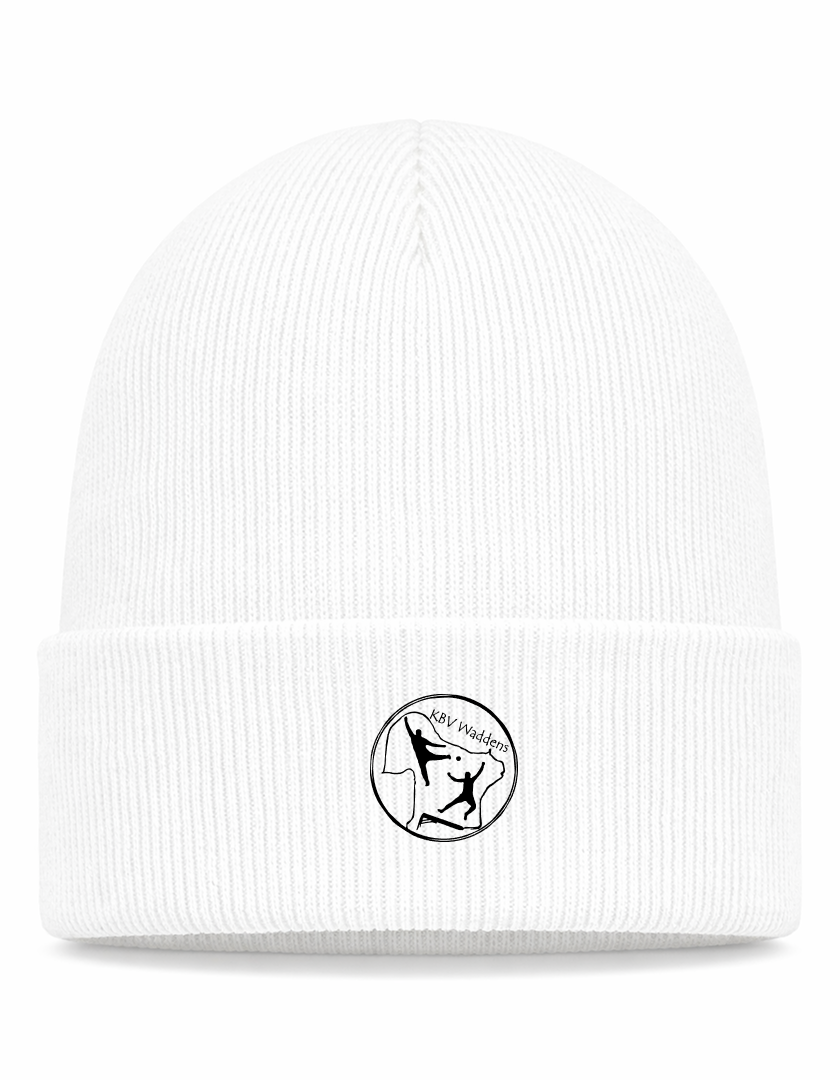 KBV Waddens Fan - Beanie Strick weiß
