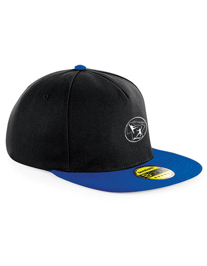 KBV Waddens Fan - 5-Panel Snapback Flat blaumit logo