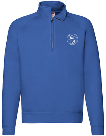 KBV Waddens Fan - Half Zip Sweat Herren blaumit logo