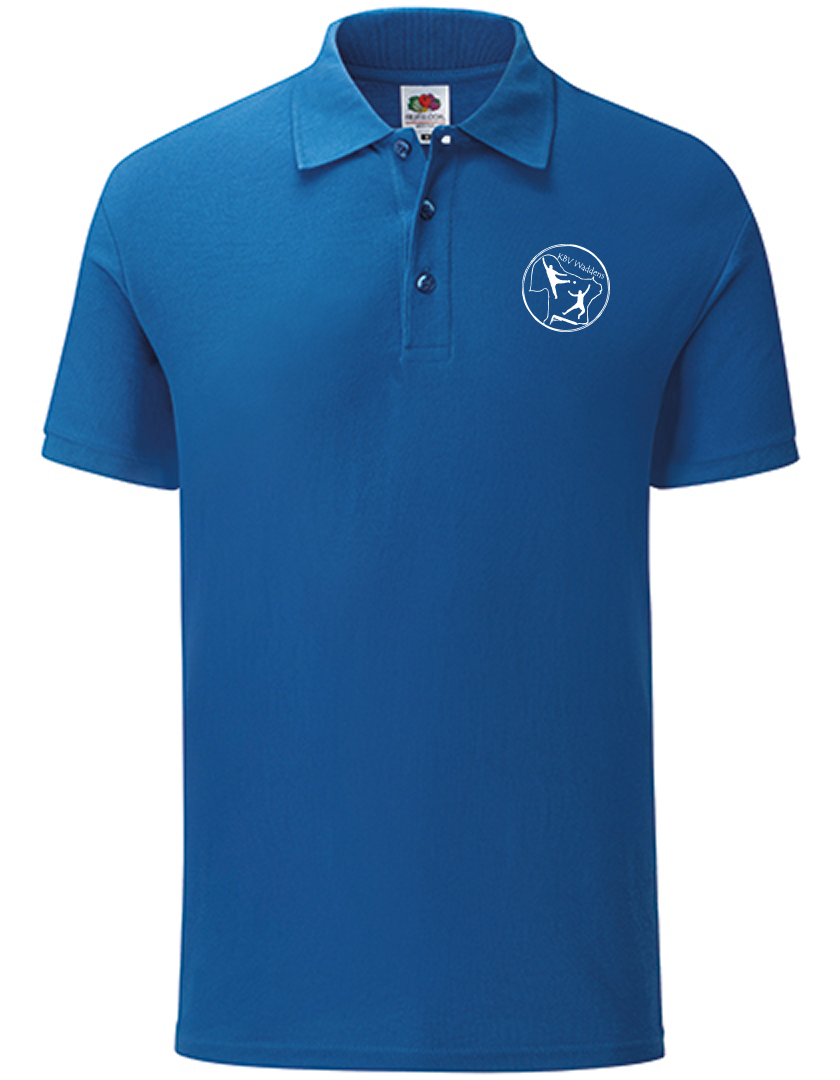 KBV Waddens Fan - Poloshirt Herren blaumit logo