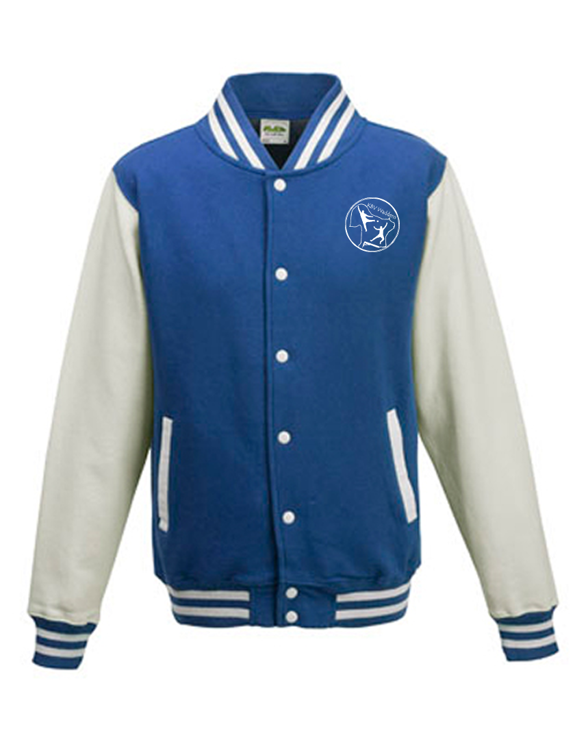 KBV Waddens Fan - Collegejacke Herren blaumit logo