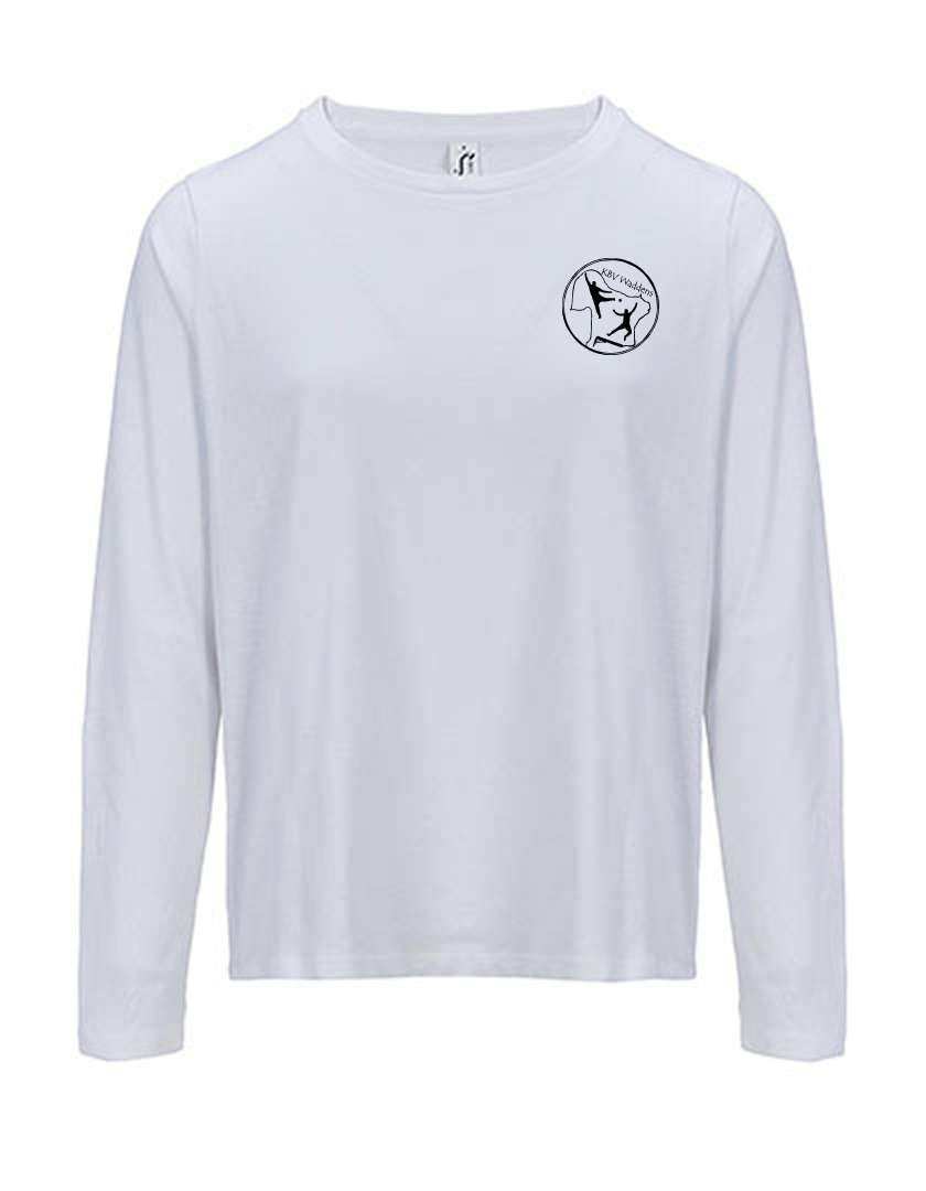 KBV Waddens Fan - Longsleeve Damen weiß