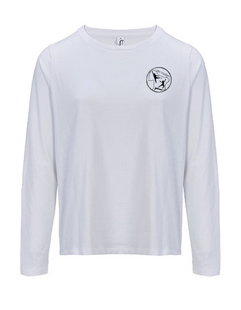KBV Waddens Fan - Longsleeve Damen weiß