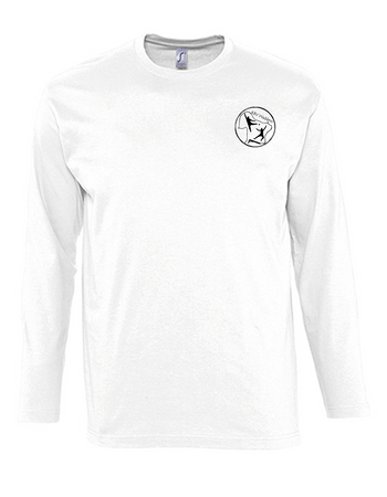 KBV Waddens Fan - Longsleeve Herren weiß