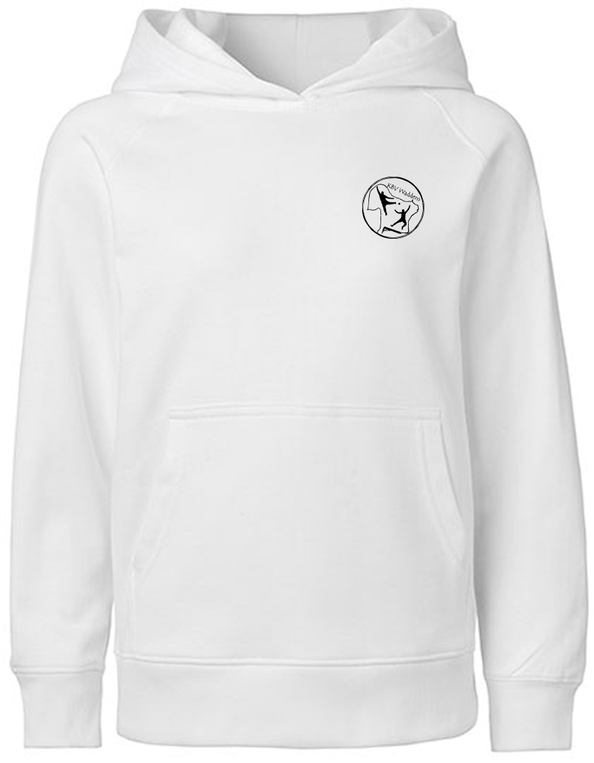 KBV Waddens Fan - Hoodie Fairtrade Kinder weiß