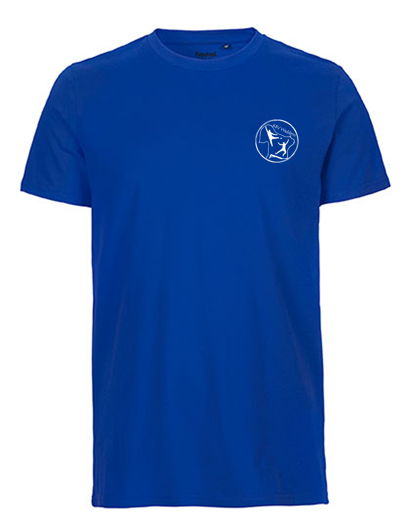 KBV Waddens Fan - T-Shirt Fairtrade Herren blaumit logo